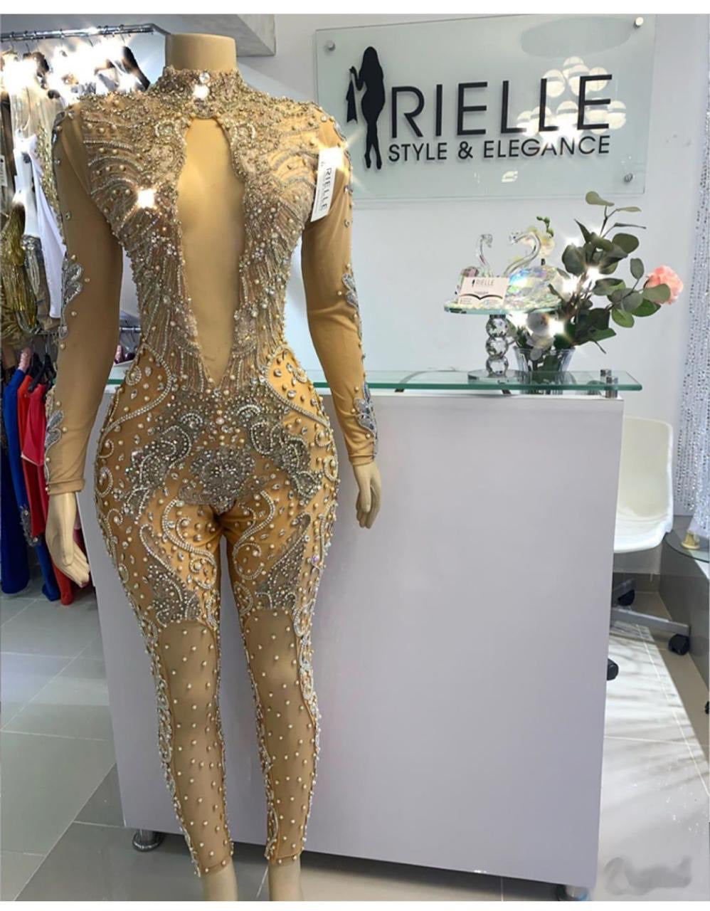 JUMPSUIT GOLD